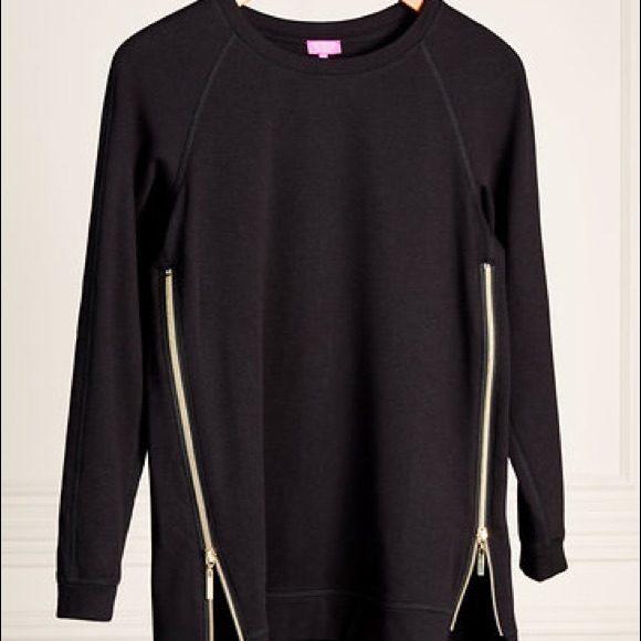 Stella & Dot Side Zip Pullover